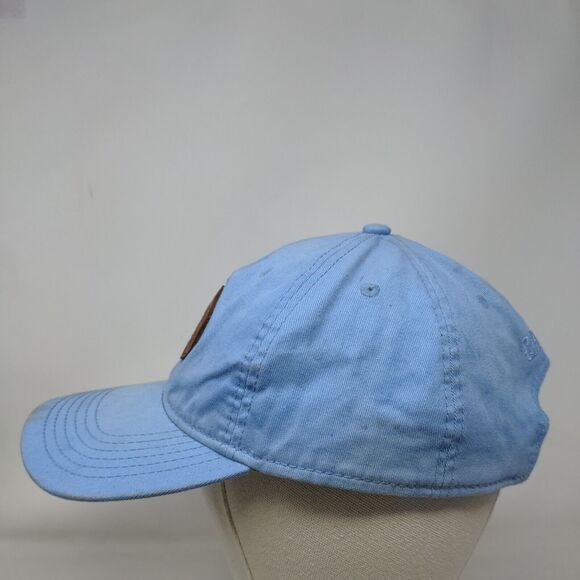 Calcutta Slideback Hat Blue OSFM Adjustable Patch Logo Vented Holes 6 Panel - Picture 3 of 8